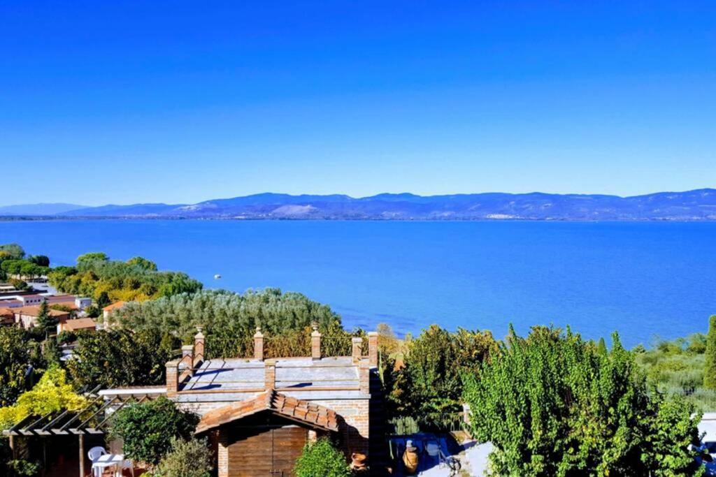 Bellavista La Tua Romantica Vacanza Sul Trasimeno Lägenhet Castiglione del Lago Exteriör bild